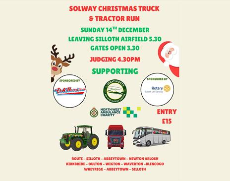 Solway Christmas Truck & Tractor Run Poster