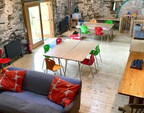 Workshop Space at Cowshed Creative in Staveley, Lake District