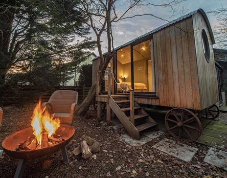 The Shepherd's Hut at Victorian House Hotel in Grasmere, Lake District