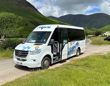 Wasdale Shuttle Bus - Operated by Reays. Photo: Philip Higgins