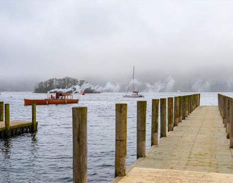 Heritage boat cruise on Windermere