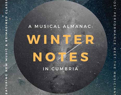 Winter Notes musical poster