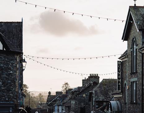 Ambleside Sunset, as seen from Zeffirellis Independent Cinema in Ambleside, Lake District