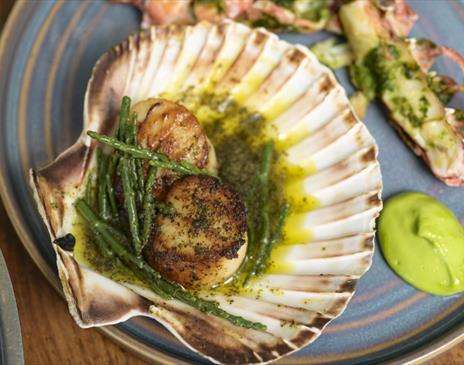 Food at George and Dragon in Clifton, Cumbria