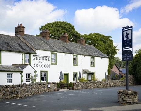Exterior and Entrance at George and Dragon in Clifton, Cumbria
