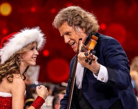 a photo still from André Rieu's Christmas Concert