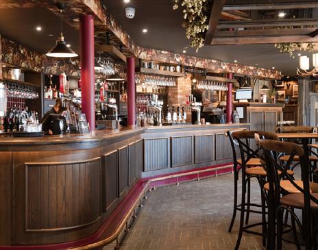 Bar area at The Wateredge Inn, Ambleside