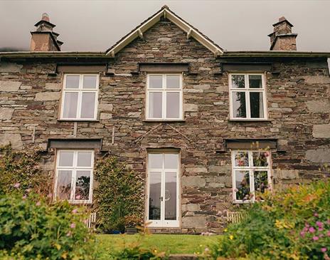 Exterior of Broad How Guest House in Ullswater, Lake District