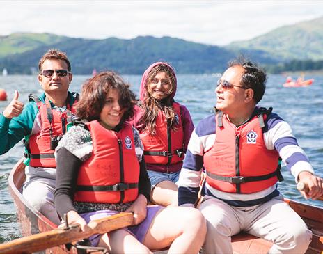 Boat Hire at Brockhole on Windermere Visitor Centre in the Lake District