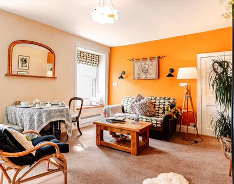 Dining and Living room at Dorothy's Place in Bowness-on-Windermere, Lake District