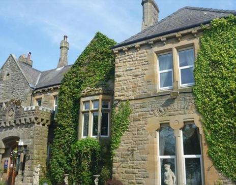 Exterior of Hunday Manor Country House Hotel in Workington, Cumbria