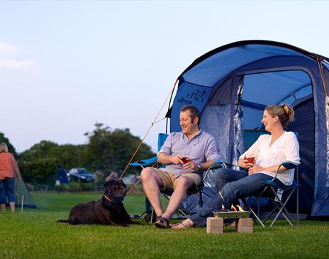 Camping at Hollins Farm Holiday Park