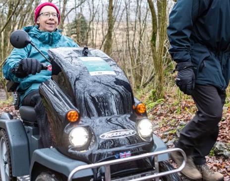 Tramper hire by Morecambe Bay Partnership