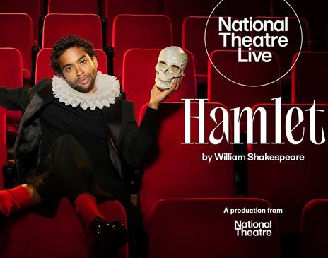the National Theatre Live production of Hamlet poster