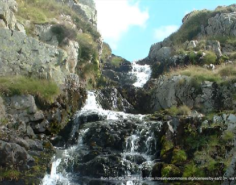 Raise beck Falls. Photo by Ron Shirt