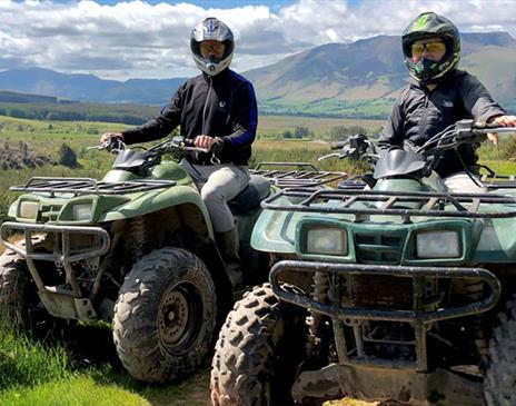 Group Escorted Quad Biking at Rookin House Activity Centre in Troutbeck, Lake District