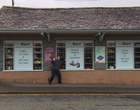 Exterior and Friendly Staff at The Barn in Pooley Bridge, Lake District
