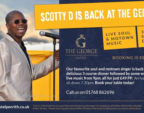 Scotty D is back at The George!