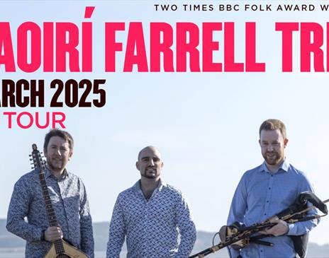 The Daoiri Farrell Trio - World Renowned Authentic Irish Folk Musician.