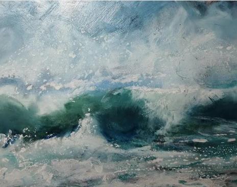 'Water and Waves in Pastels' with Roy Simmons