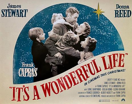 "It's A Wonderful Life" movie poster