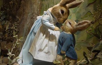 Meet Peter Rabbit at The World of Beatrix Potter in Bowness-on-Windermere, Lake District