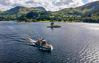 Ullswater 'Steamers' on Ullswater in the Lake District, Cumbria © Ben Barden