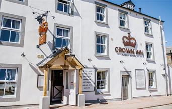 Exterior at The Crown Inn at Pooley Bridge in Ullswater, Lake District