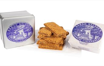 Packets and Tins of Grasmere Gingerbread at Grasmere Gingerbread in Grasmere, Lake District