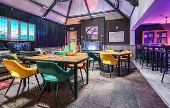 Dining Area at The Howard Arms in Brampton, Cumbria