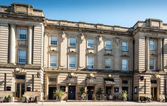 Exterior of The Halston Aparthotel in Carlisle, Cumbria