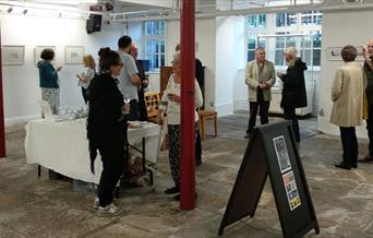 Exhibition at The People's Gallery at Kendal Museum in Kendal, Cumbria
