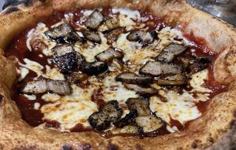 Pizza from Portobello Wood Fired