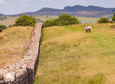 The landscape around Birdoswald Roman Fort