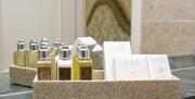 Toiletries at Hazel Bank Country House Hotel in Rosthwaite, Lake District