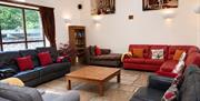 Lounge in Howgills Barn in Sedbergh, Cumbria