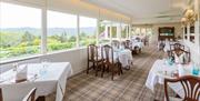 Dining Room at Lindeth Fell Country House in Windermere, Lake District