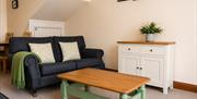 Living room in Number 10 at Howgills Apartments in Sedbergh, Cumbria