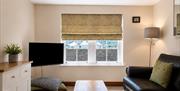 Living room in Number 10 at Howgills Apartments in Sedbergh, Cumbria