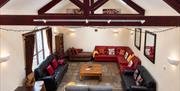 Lounge in Howgills Barn in Sedbergh, Cumbria
