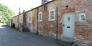 Exterior of Gardeners Cottage at Netherby Hall in Longtown, Cumbria