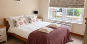 Double bedroom in Number 7 at Howgills Apartments in Sedbergh, Cumbria