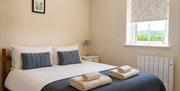 Double bedroom in Number 10 at Howgills Apartments in Sedbergh, Cumbria