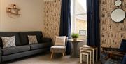 Library room at Howgills House near Sedbergh, Cumbria