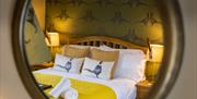Double bedroom at Kirkstile Inn in Loweswater, Lake District