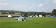 Camping at Greaves Farm Caravan Park in the Lake District, Cumbria