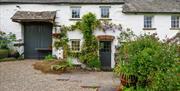 Front of Crumble Cottage at Crumble Cottages near Cartmel, Lake District