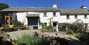Exterior of Upper Crumble Cottage at Crumble Cottages near Cartmel, Lake District