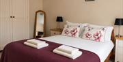 Double bedroom in Number 7 at Howgills Apartments in Sedbergh, Cumbria