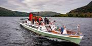 Ullswater 'Steamers' private wedding charter on Ullswater in the Lake District, Cumbria © Ben Barden